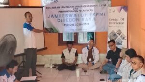 Perkuat Advokasi Kesehatan Buruh, Ketua KC FSPMI Cirebon Raya Asep Feddy Hartono Kukuhkan Jamkeswatch Periode 2026–2031