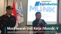 Mewakili Garda Metal, Aef Ajak Pengurus Baru Jaga Amanah dan Perkuat Soliditas Garda Metal di Musnik V PUK SPAI FSPMI PT Indofood FID Purwakarta