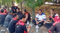 Sebelum Geruduk Kemendagri, Ketua DPW FSPMI Jawa Barat Sudah Bergerak Sejak Pagi Buta Demi Perjuangkan UMSK