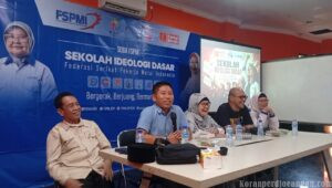 Presiden FSPMI Resmi Membuka Sekolah Ideologi Dasar Perempuan FSPMI 2026