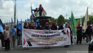 FSPMI Kota Batam Kawal PHK Ketua PUK PT Caterpillar Batam