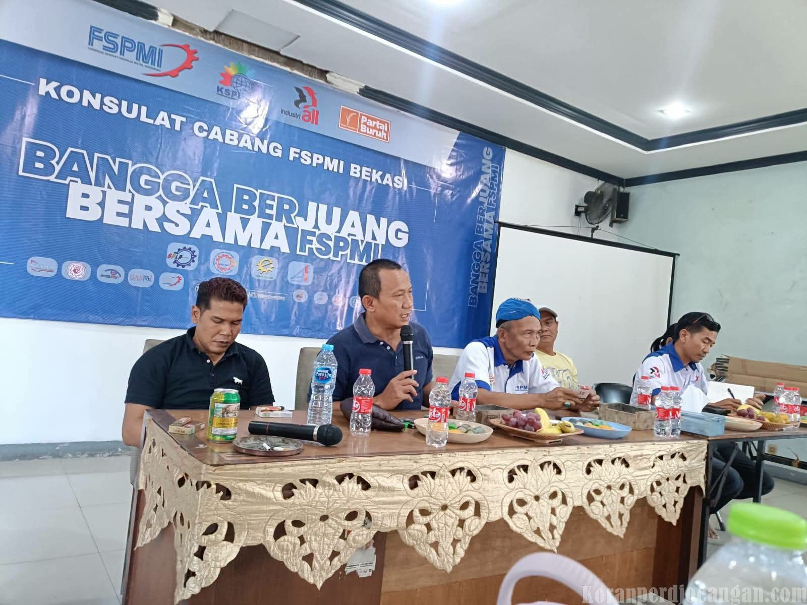 Konsulat Cabang FSPMI Bekasi Gelar Rapat Koordinasi Bersama Pimpinan Cabang SPA