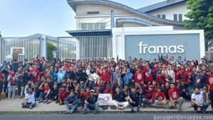 PUK SPAI FSPMI PT. Framas Indonesia Nyatakan Menolak PHK Terhadap 80 Pekerja