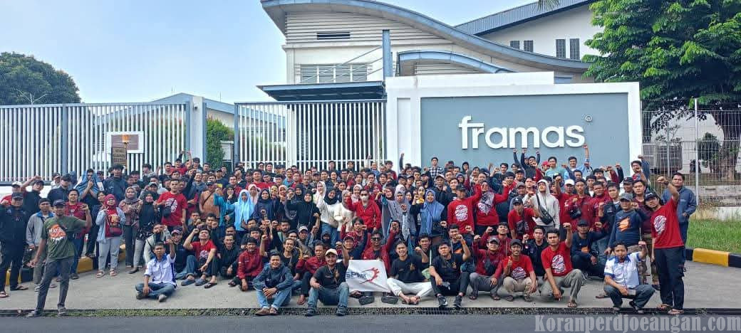 PUK SPAI FSPMI PT. Framas Indonesia Nyatakan Menolak PHK Terhadap 80 Pekerja
