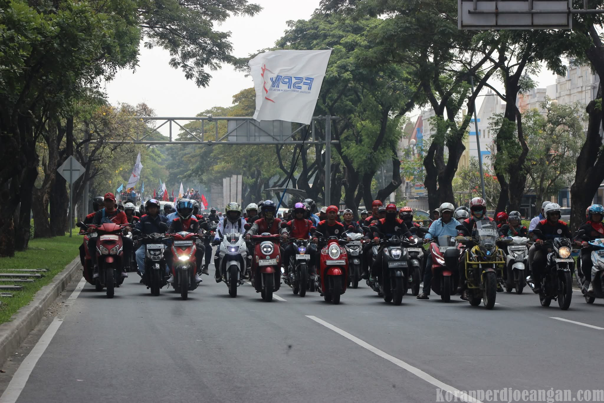 PC SPEE FSPMI Bekasi Pastikan Konvoi Motor ke Kemendagri : Lawan Pembangkangan Hukum, Tegakkan Keadilan Upah