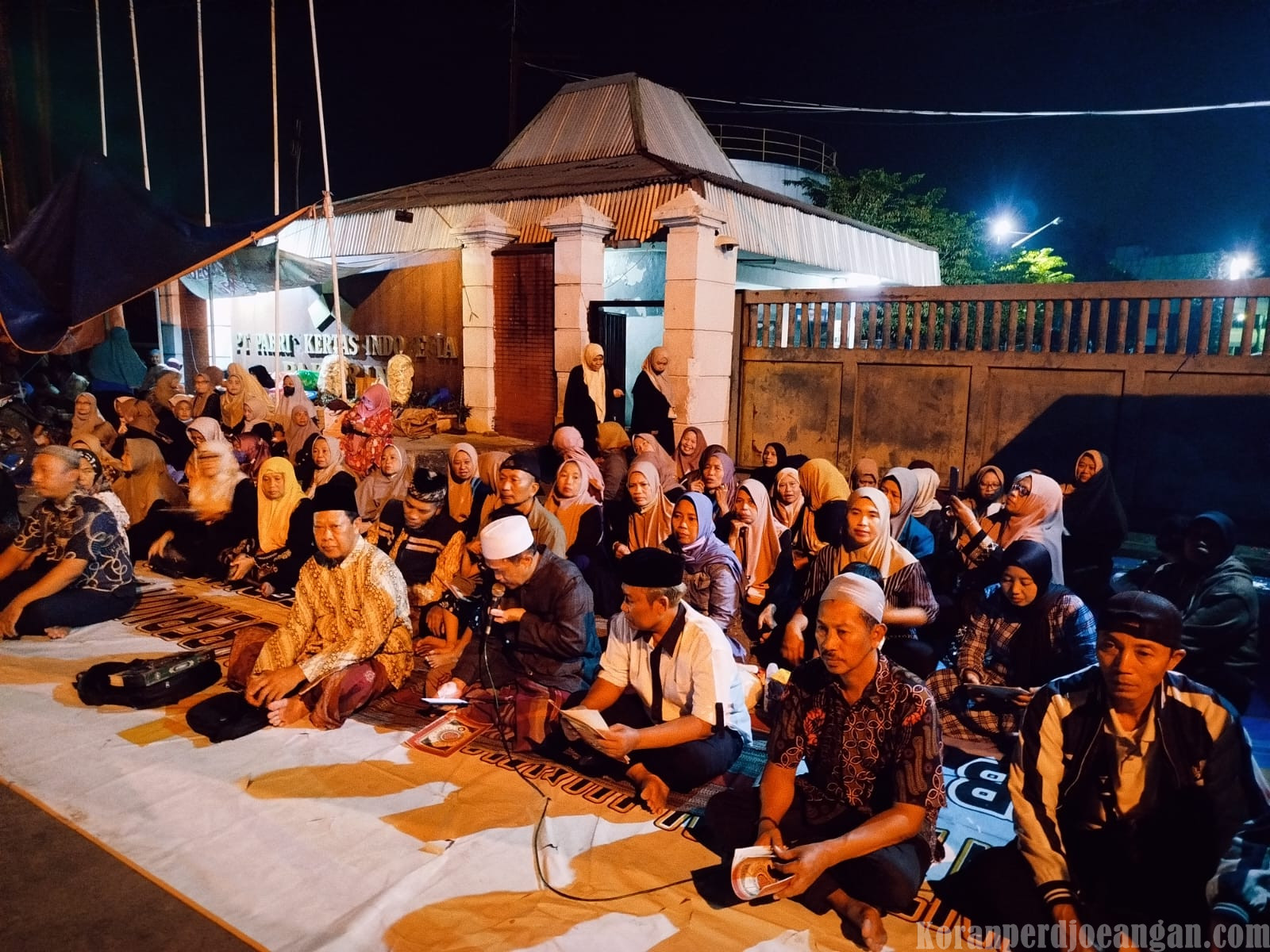 Hari Ke-9 Perjuangan Karyawan PT Pakerin, Aksi Disertai Doa Munajat, Tidak Ada Yang Tidak Mungkin