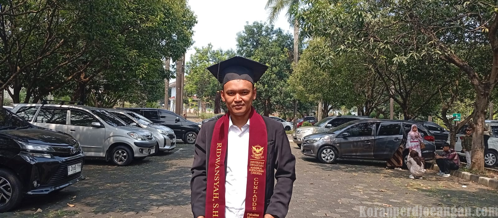 Sekretaris Pimpinan Cabang SPAI FSPMI Bogor Resmi Sandang Gelar Sarjana Hukum