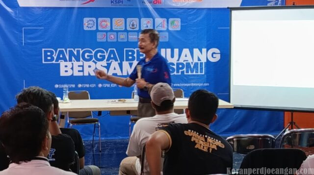 Pendidikan Musnik Serikat Pekerja Dirgantara dan Transportasi FSPMI Transjakarta Perkuat Kaderisasi dan Disiplin Organisasi