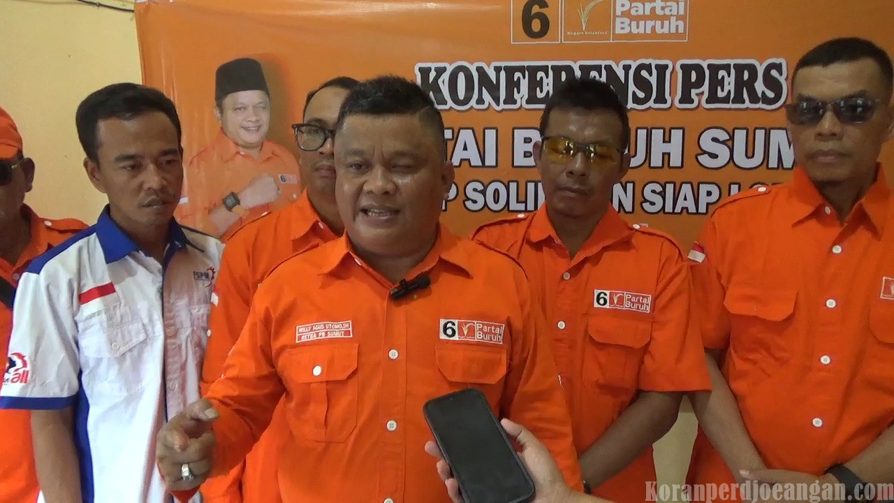 Umumkan Bendahara Baru Partai Buruh Sumut Tetap Solid, Fokus Lolos Peserta Pemilu 2029