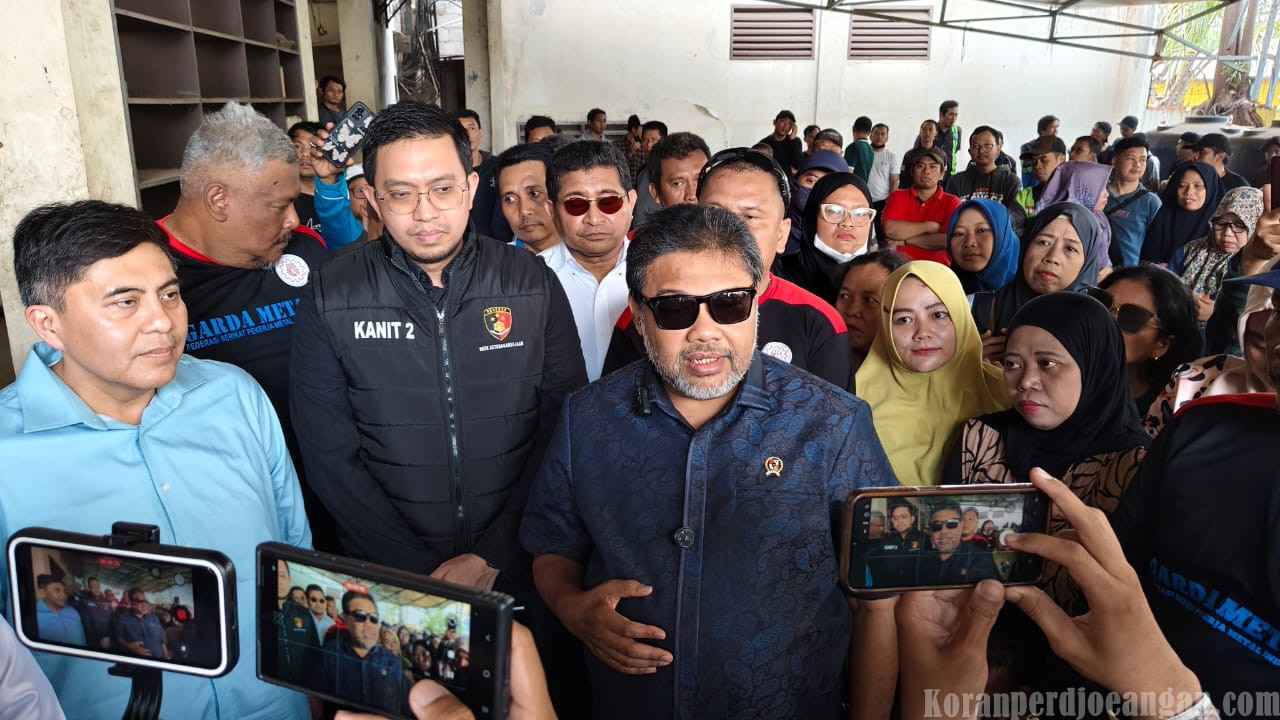 Negara Hadir Setelah Enam Tahun Tanpa Kepastian, Said Iqbal Pastikan Hak 422 Buruh PT Master Wovenindo Dibayar