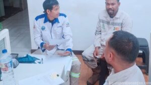PUK SPLP FSPMI PT IWIP Dampingi Kasus SKD Anggota Yang Ditolak Klinik