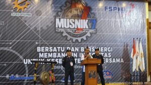 Musnik VII PUK SPEE FSPMI PT Kiyokuni Indonesia : Bersatu dan Bersinergi untuk Kesejahteraan Bersama