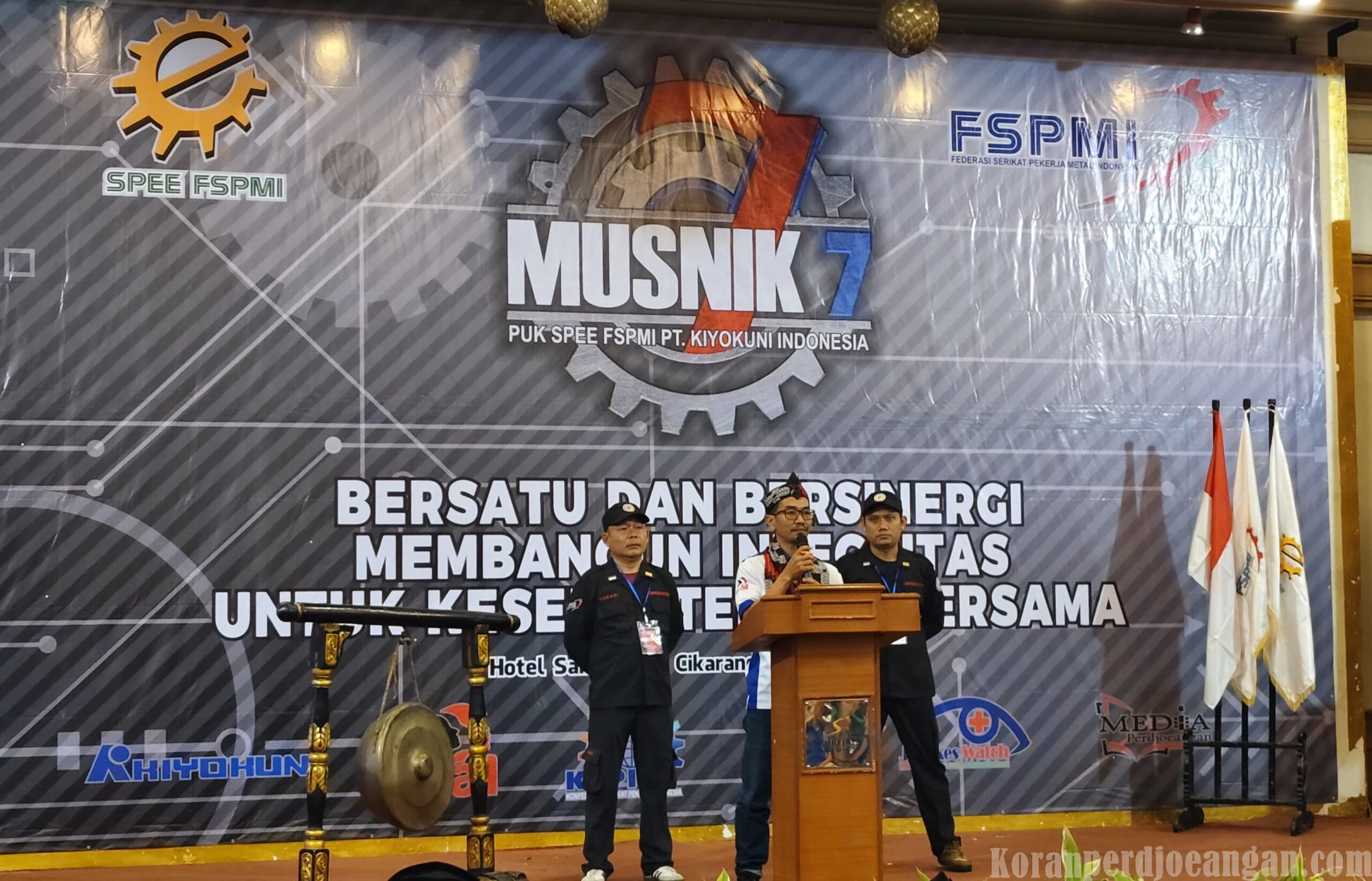 Musnik VII PUK SPEE FSPMI PT Kiyokuni Indonesia : Bersatu dan Bersinergi untuk Kesejahteraan Bersama