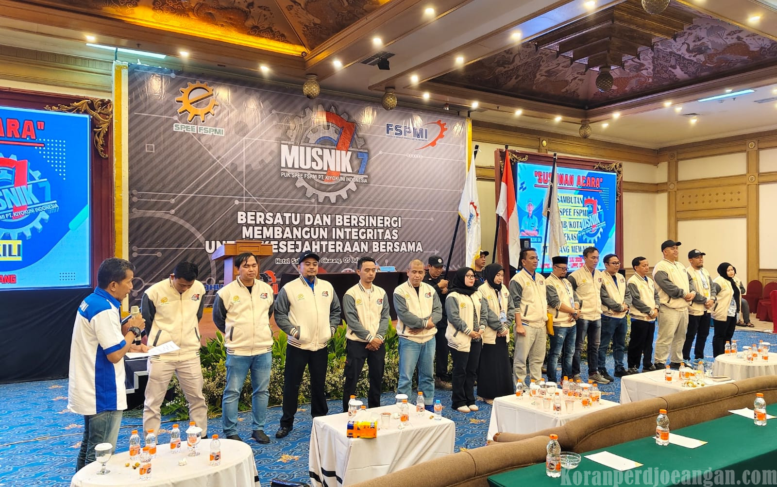 Susunan Pengurus PUK SPEE FSPMI PT Kiyokuni Indonesia Periode 2026-2030 Hasil Musnik VII