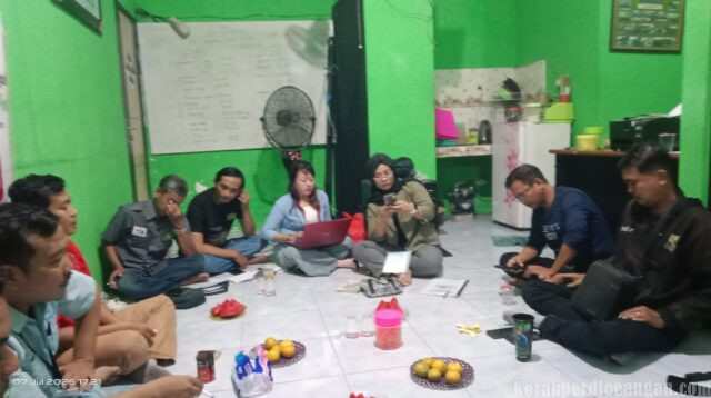 Mendekati Rakerwil III Jatim, DPD Jamkeswatch Sidoarjo Matangkan Persiapan Lewat Rapat Rutin