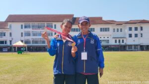 Alysa Apriliana Siswa SDN Palumbon Sari 3 Karawang Raih Emas O2SN Jabar 2026 Cabang Atletik SD