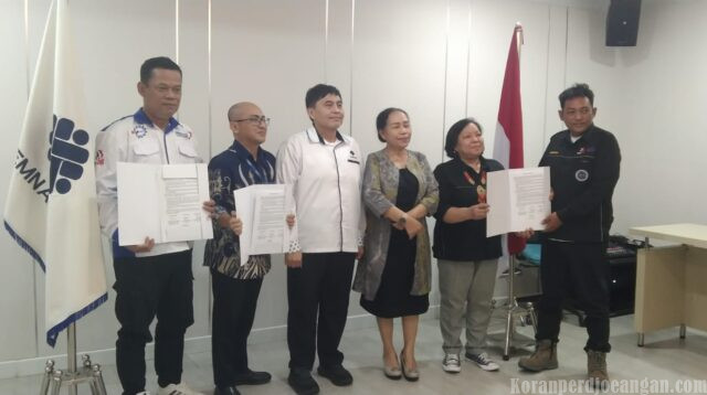 PP SPLP FSPMI & DPP FPE KSBSI Audiensi ke Kemnaker : Sepakati Penyelesaian PHK di PT Nadesico Nickel Industry