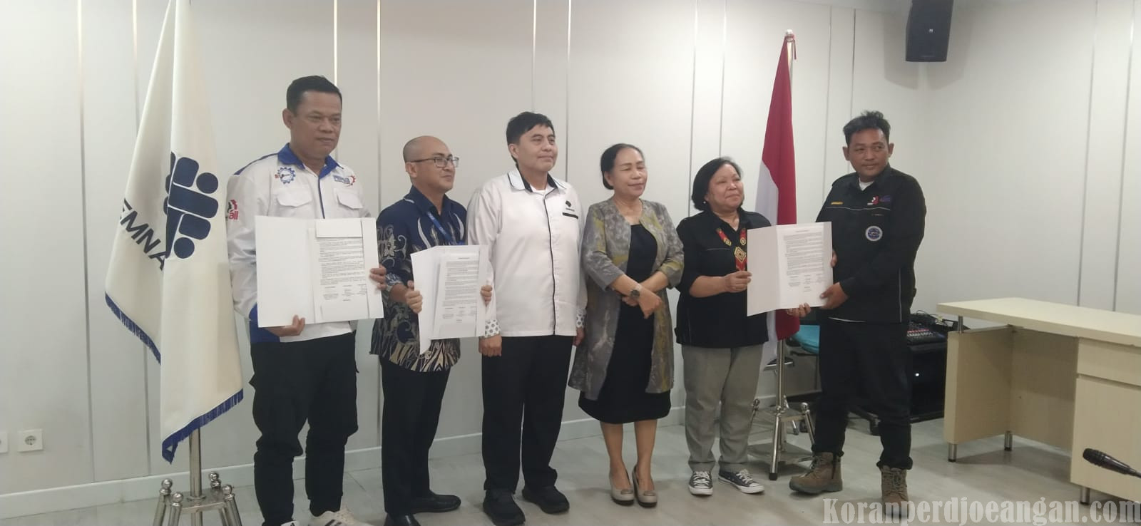 PP SPLP FSPMI & DPP FPE KSBSI Audiensi ke Kemnaker : Sepakati Penyelesaian PHK di PT Nadesico Nickel Industry