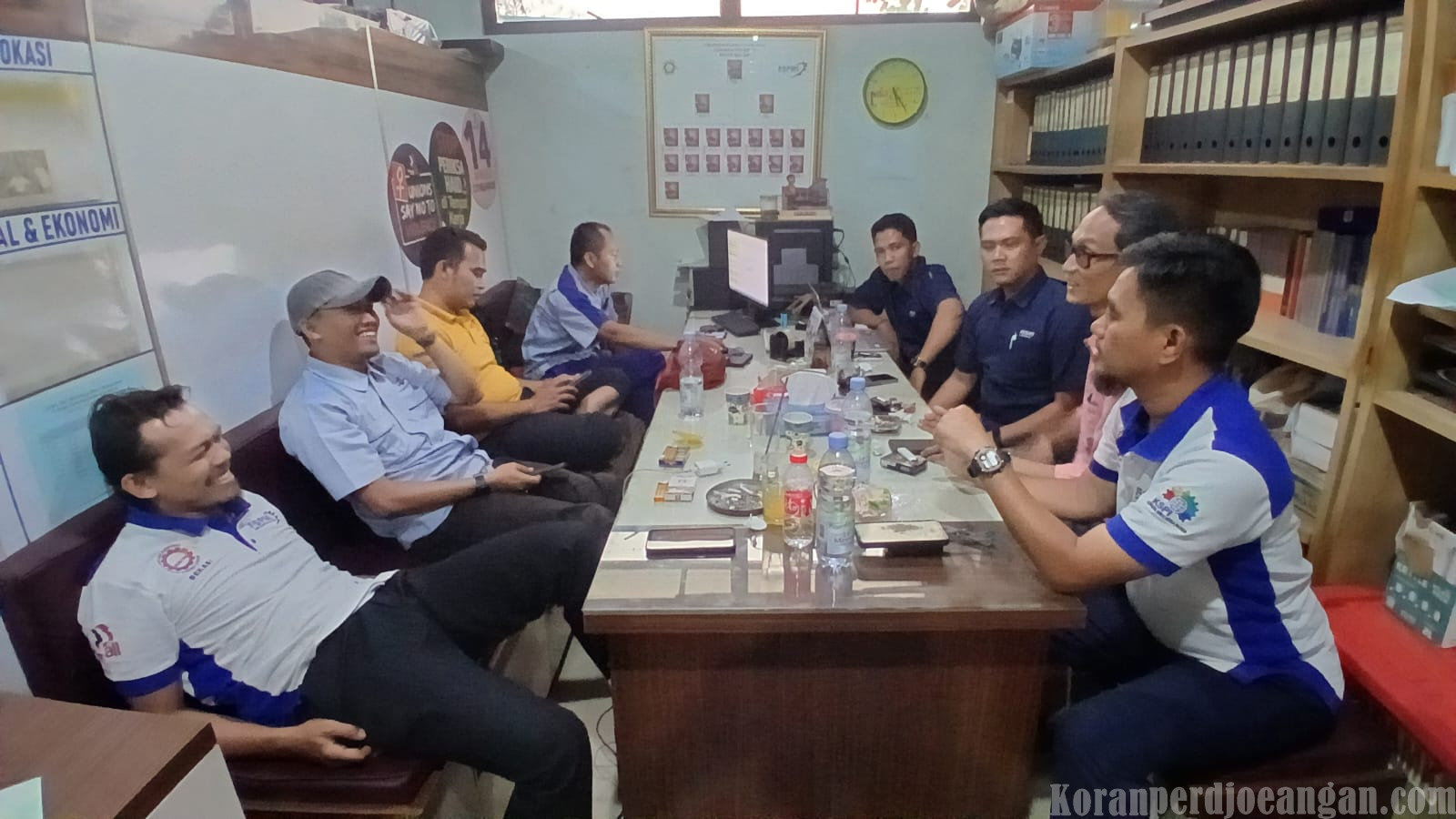 Diskusi Santai Berkualitas Bersama Pengurus PC SPAMK FSPMI Kab/Kota Bekasi