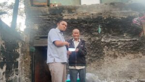 Solidaritas Tanpa Batas, Garda Metal FSPMI Salurkan Santunan Kemanusiaan untuk Keluarga Agung Made