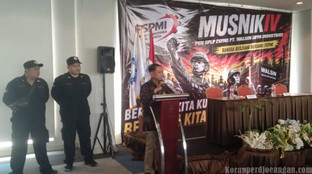 Musnik IV PUK SPLP FSPMI PT Walsin Lippo Industries Digelar di ISPI Hotel Cifest Cikarang Selatan