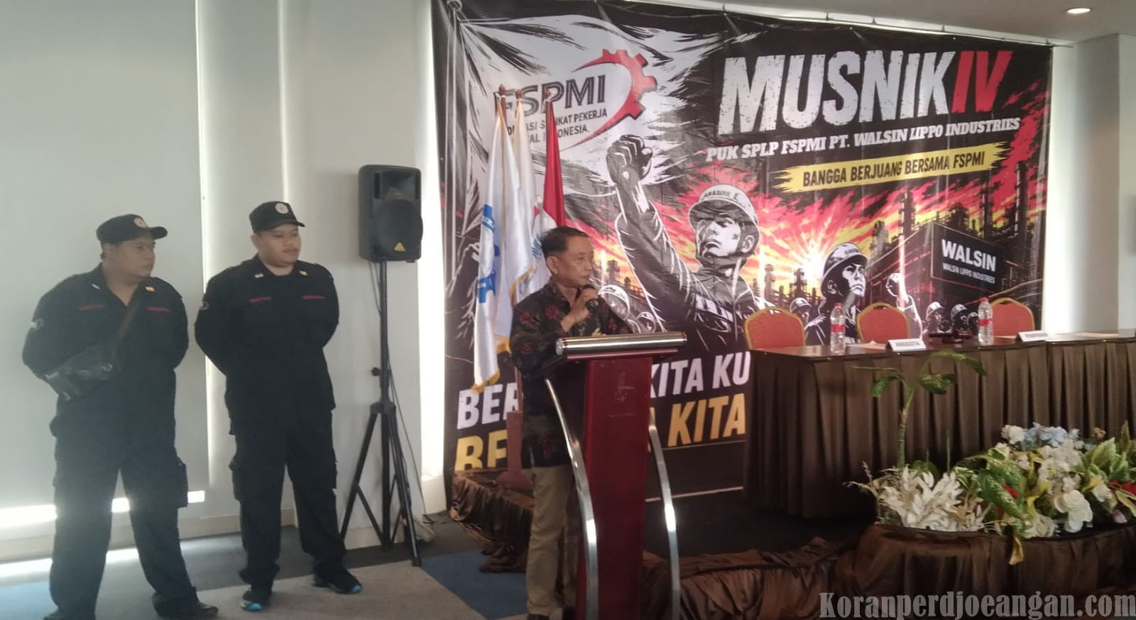 Musnik IV PUK SPLP FSPMI PT Walsin Lippo Industries Digelar di ISPI Hotel Cifest Cikarang Selatan