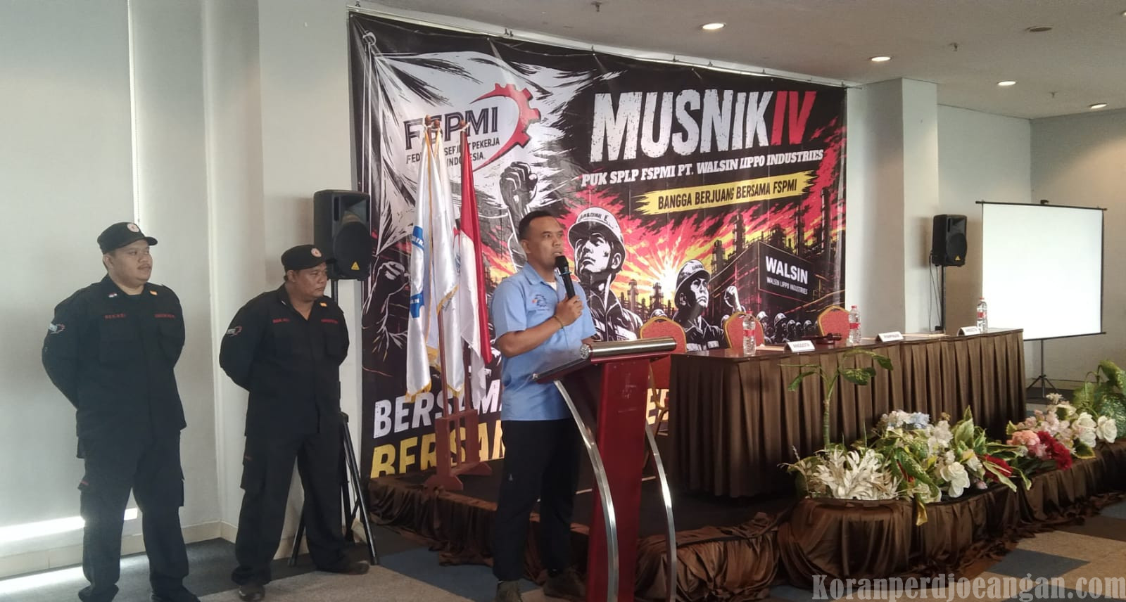 Musnik IV PUK SPLP FSPMI PT Walsin Lippo Industries Resmi Dibuka Pimpinan Cabang