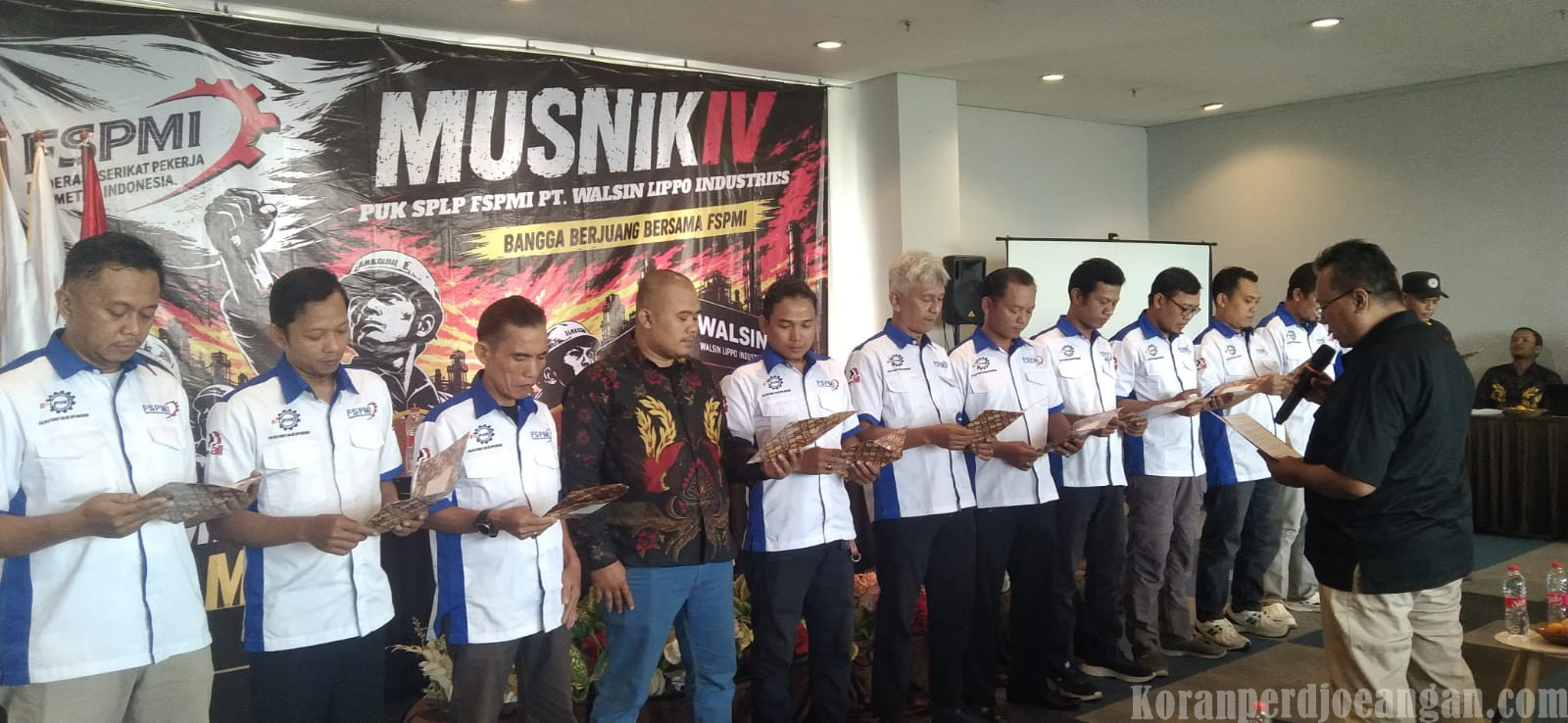 Susunan Pengurus PUK SPLP FSPMI PT Walsin Lippo Industries Periode 2026-2030