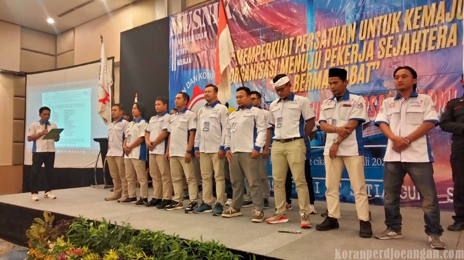 Susunan Pengurus PUK SPAMK FSPMI PT Setia Guna Sejati Periode 2026-2029