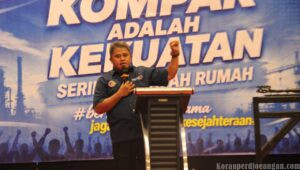 Tutup Musnik IV PUK SPAMK FSPMI PT TVS, Dani Romadona : Soliditas Internal Menjadi Kunci Perjuangan Menuju Kesejahteraan
