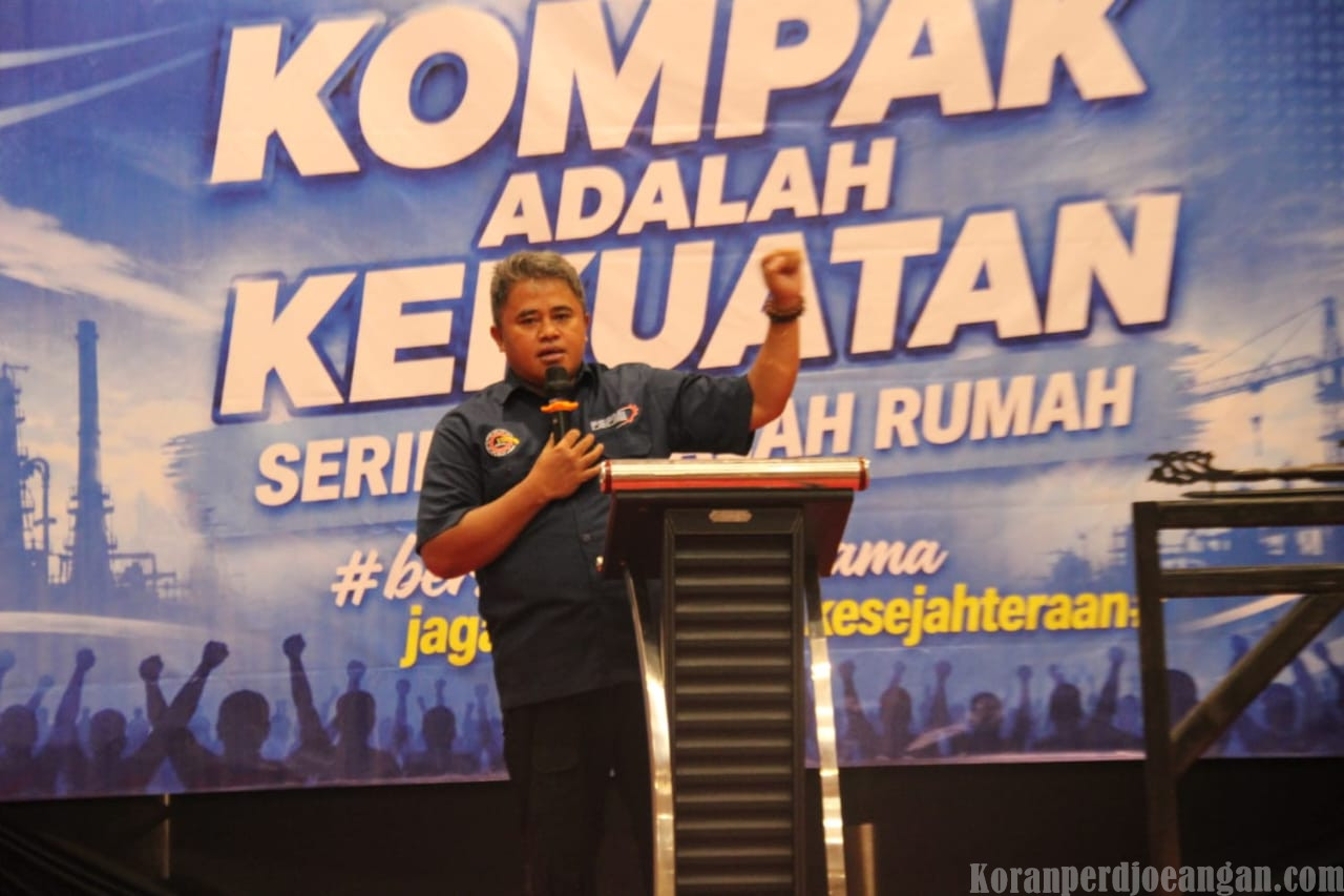 Tutup Musnik IV PUK SPAMK FSPMI PT TVS, Dani Romadona : Soliditas Internal Menjadi Kunci Perjuangan Menuju Kesejahteraan