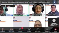Kemnaker RI Gelar Webinar Dengan Tema Kerja Fokus Anak Terurus, Wujudkan Tempat Kerja Ramah Keluarga