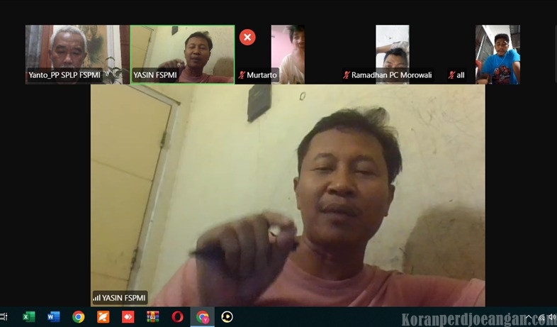 Tim Organizing Morowali Berkoordinasi dengan DPP FSPMI untuk Perkuat Rekruitmen dan Peran Media