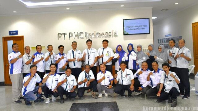 Jaga Komunikasi Hubungan Industrial, PC SPEE FSPMI Bekasi Kunjungi PT. PHC Indonesia
