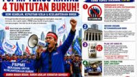 FSPMI Terus Kawal Empat Agenda Perjuangan Buruh: Hapus Outsourcing, Pajak JHT 0 Persen, UU Ketenagakerjaan Baru, dan Kemenangan UMSK Jawa Barat