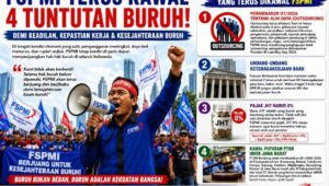 FSPMI Terus Kawal Empat Agenda Perjuangan Buruh: Hapus Outsourcing, Pajak JHT 0 Persen, UU Ketenagakerjaan Baru, dan Kemenangan UMSK Jawa Barat