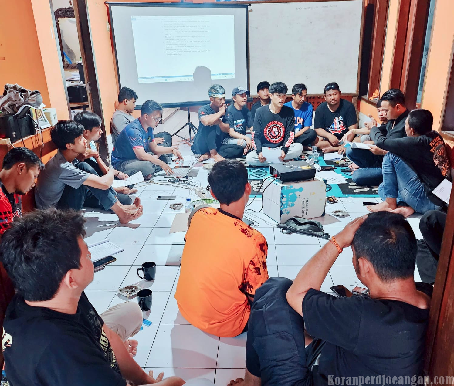 Persiapan Matang, Garda Metal FSPMI Cirebon Raya Gelar Gladi Resik Musda III