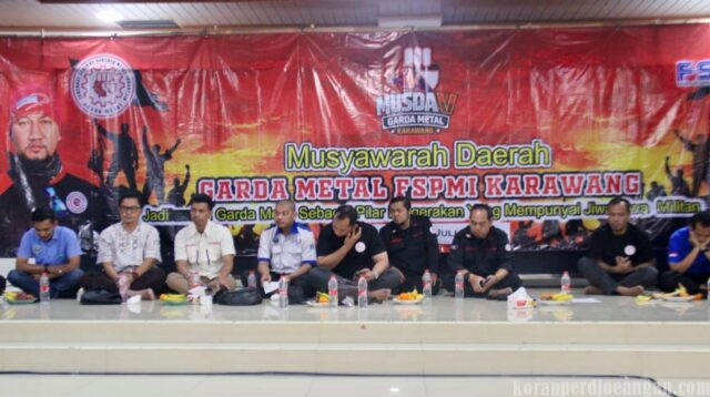 Musda V Garda Metal Karawang Teguhkan Militansi Kader, Siapkan Kepemimpinan Baru untuk Perkuat Perjuangan Buruh