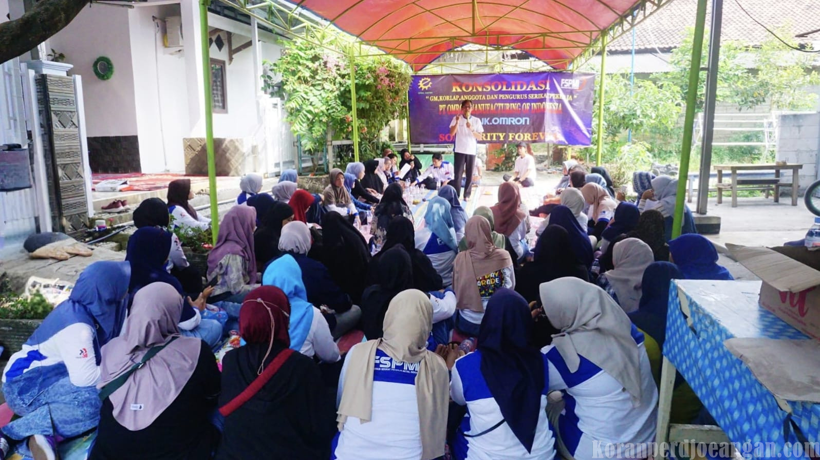 Perkuat Soliditas Organisasi, PUK SPEE FSPMI PT Omron Gelar Konsolidasi Wilayah