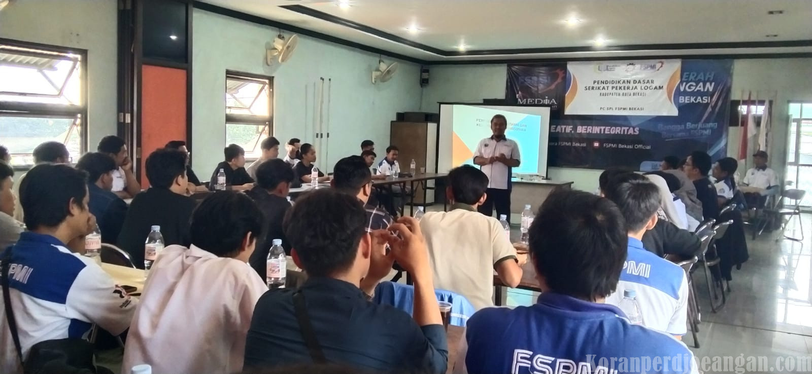 PC SPLP FSPMI Bekasi Gelar Pendidikan Dasar, 42 Anggota dari 5 PUK Ikuti Pembekalan Serikat Pekerja