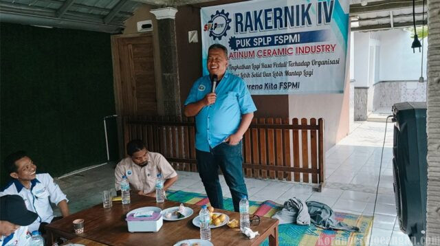Rakernik IV PUK SPLP FSPMI PT Platinum Ceramic Industry Digelar : Bahas Laporan Bidang dan Bentuk Panitia Musnik