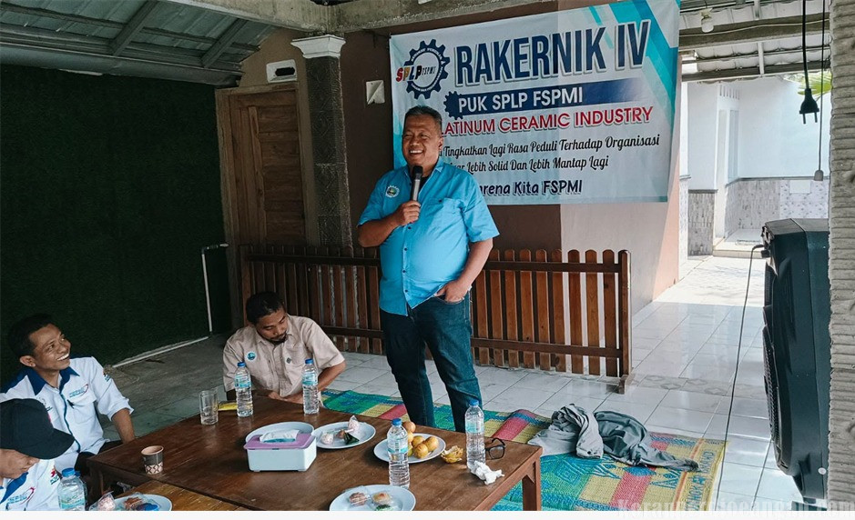 Rakernik IV PUK SPLP FSPMI PT Platinum Ceramic Industry Digelar : Bahas Laporan Bidang dan Bentuk Panitia Musnik