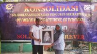Lukisan Kuda Putih sebagai Simbol Harapan bagi PUK SPEE FSPMI PT Omron