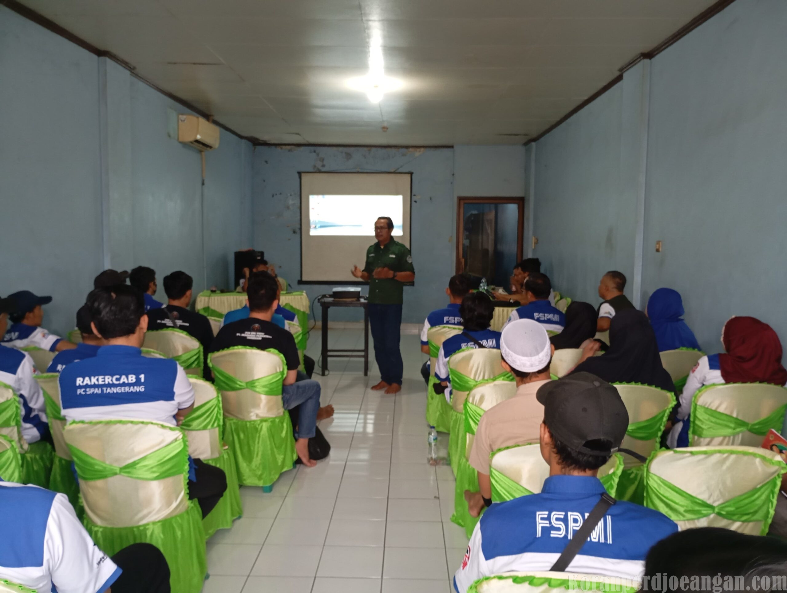 Pendidikan Dasar SPAI-FSPMI Tangerang Perkuat Militansi dan Pemahaman Pengurus PUK terhadap Organisasi