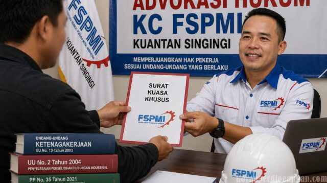 Dipercaya Pekerja, KC FSPMI Kuantan Singingi Terima Kuasa Khusus Perjuangkan Hak Normatif Karyawan SPBU