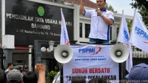 Alhamdulillah! Buruh Jawa Barat Menang di PTUN Bandung, FSPMI Siap Kawal Putusan Hingga Tuntas