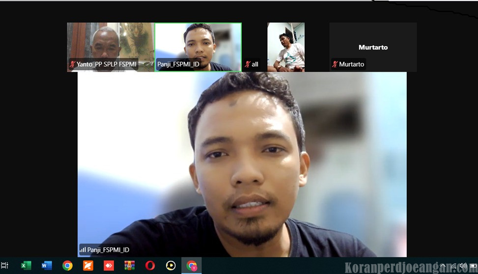 Tentukan Alur Pelaporan, PP dan PC SPLP Gelar Meeting Koordinasi Organizing Morowali