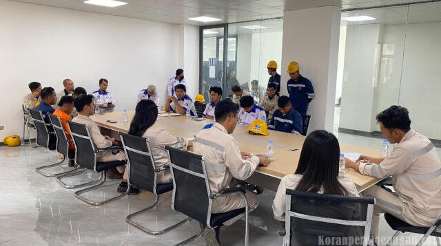PUK SPLP FSPMI PT. TSI Tuntut Manajemen Segera Bayar Tunjangan Produksi 100%