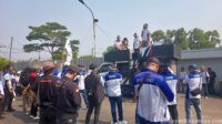 PUK SPAI FSPMI PT. QL Agrofood Gelar Aksi Unjuk Rasa, Tuntut Pekerja Dipekerjakan Kembali