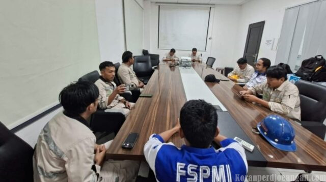 Langkah Persuasif PUK SPLP FSPMI PT FMI Berhasil, Skorsing Anggota Akhirnya Dicabut Manajemen